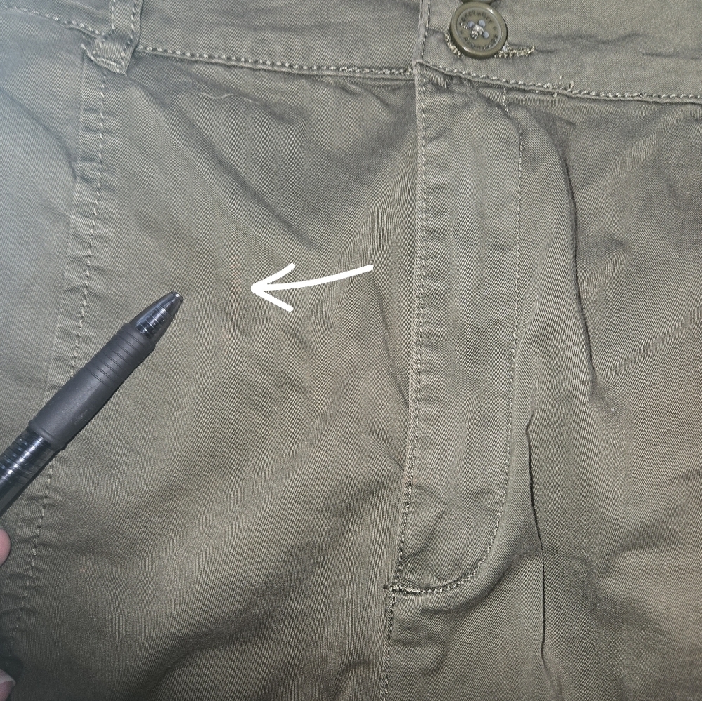 Santuary Women's Jogger Cargo Pants, Olive Green 18W - Picture 4 of 9